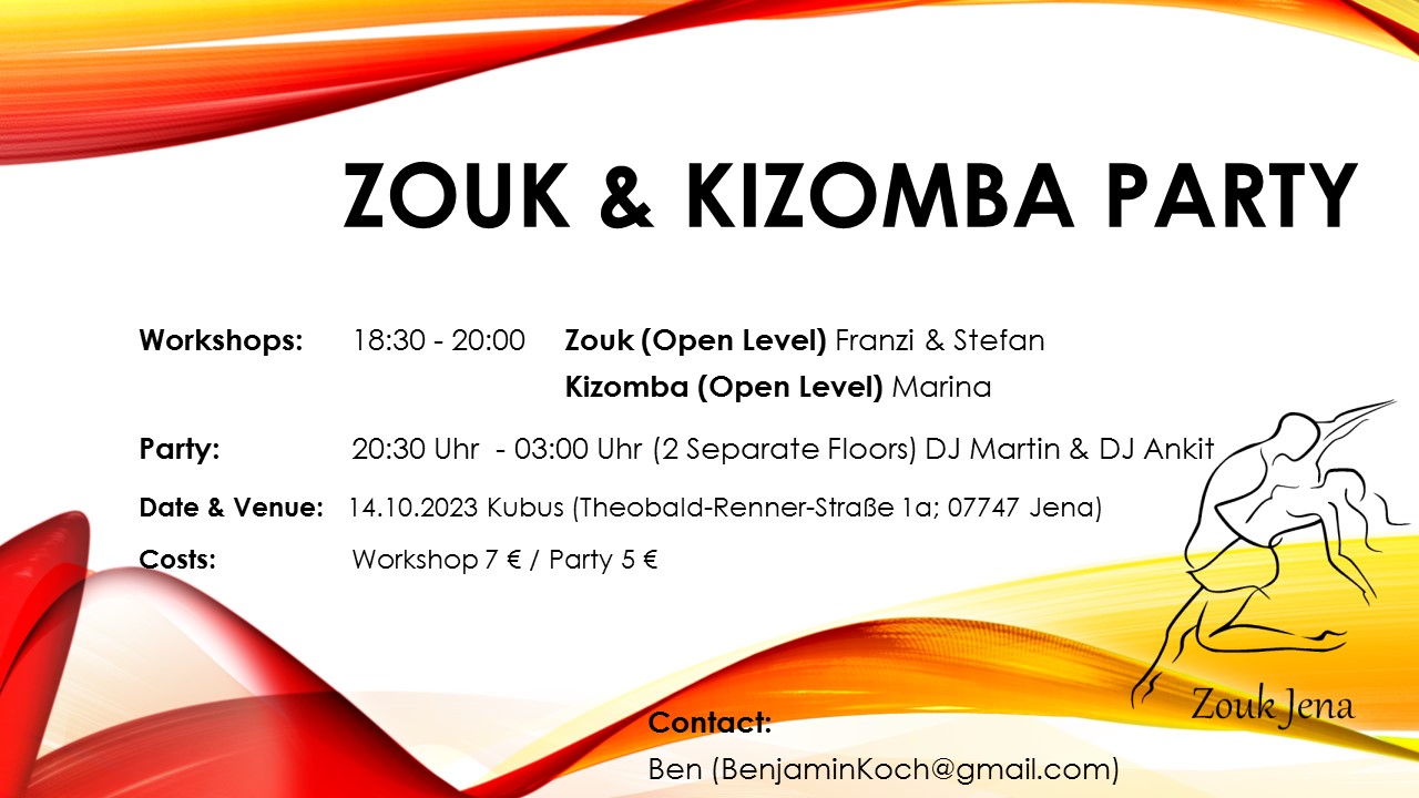 Zouk & Kizomba Party (2 Floors)