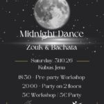 MIDNIGHT DANCE - Zouk & Bachata Party & Open level workshop
