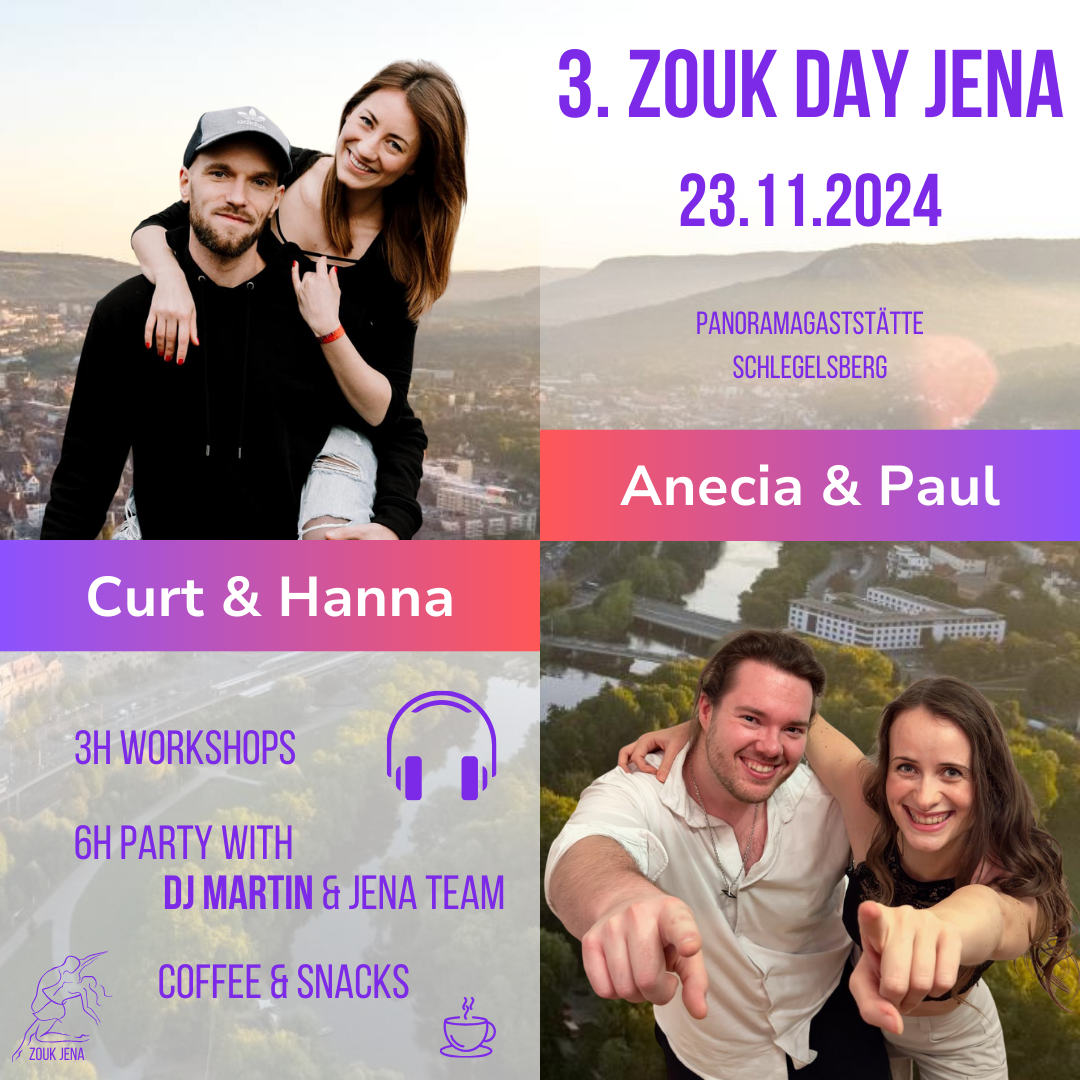 3rd Zouk Day Jena: Anecia & Paul + Curt & Hanna